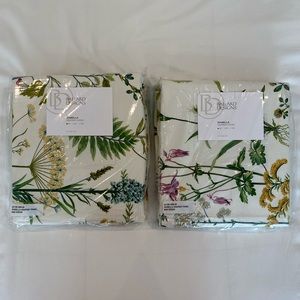 Ballard Designs Isabella Drapery Panels (2) - Green - 84 x 50